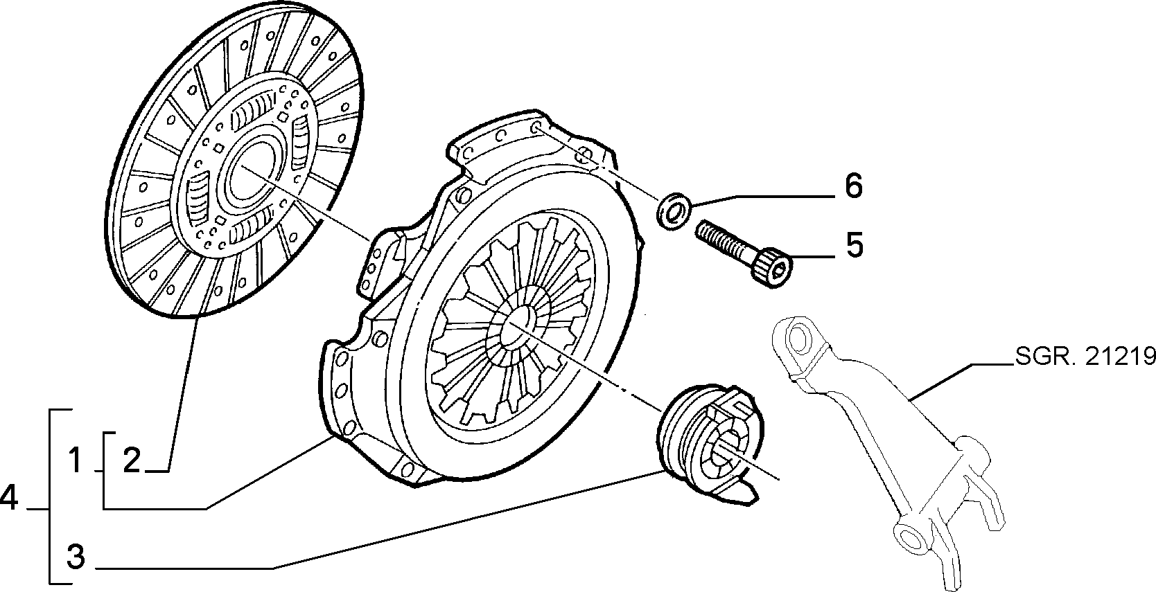 FIAT 9625260580 - Izspiedējgultnis ps1.lv