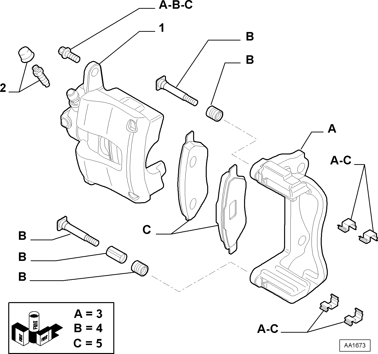 CITROËN/PEUGEOT 77364133 - Bremžu suports ps1.lv