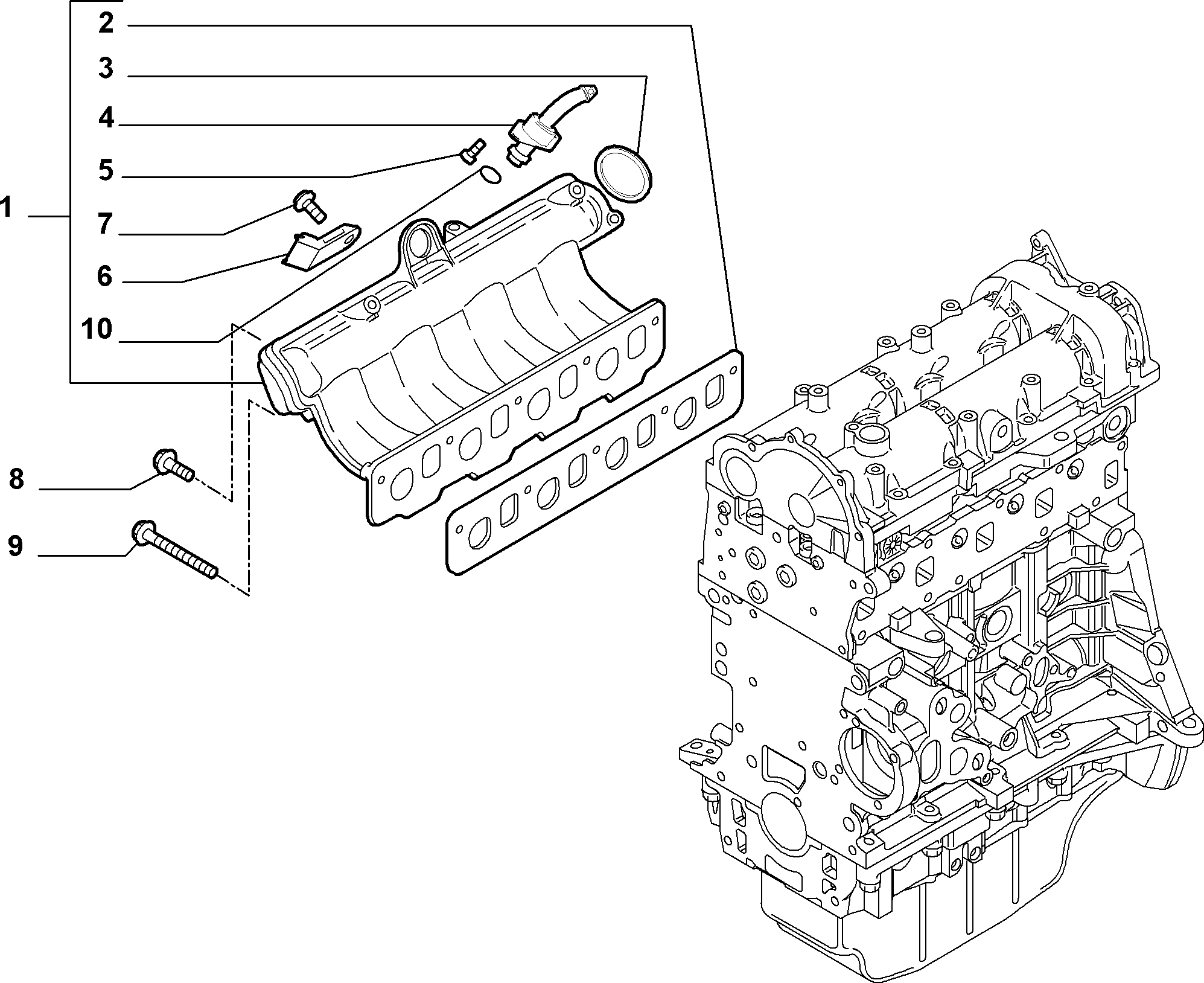 Alfarome/Fiat/Lanci 55206796 - Gaisa masas mērītājs ps1.lv