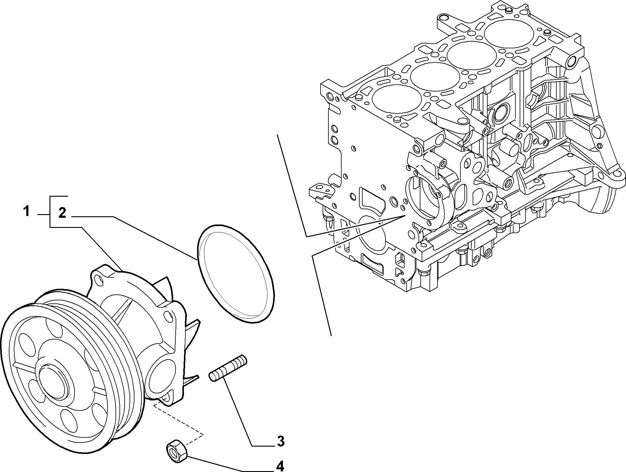 Lancia 46815125 - Ūdenssūknis ps1.lv