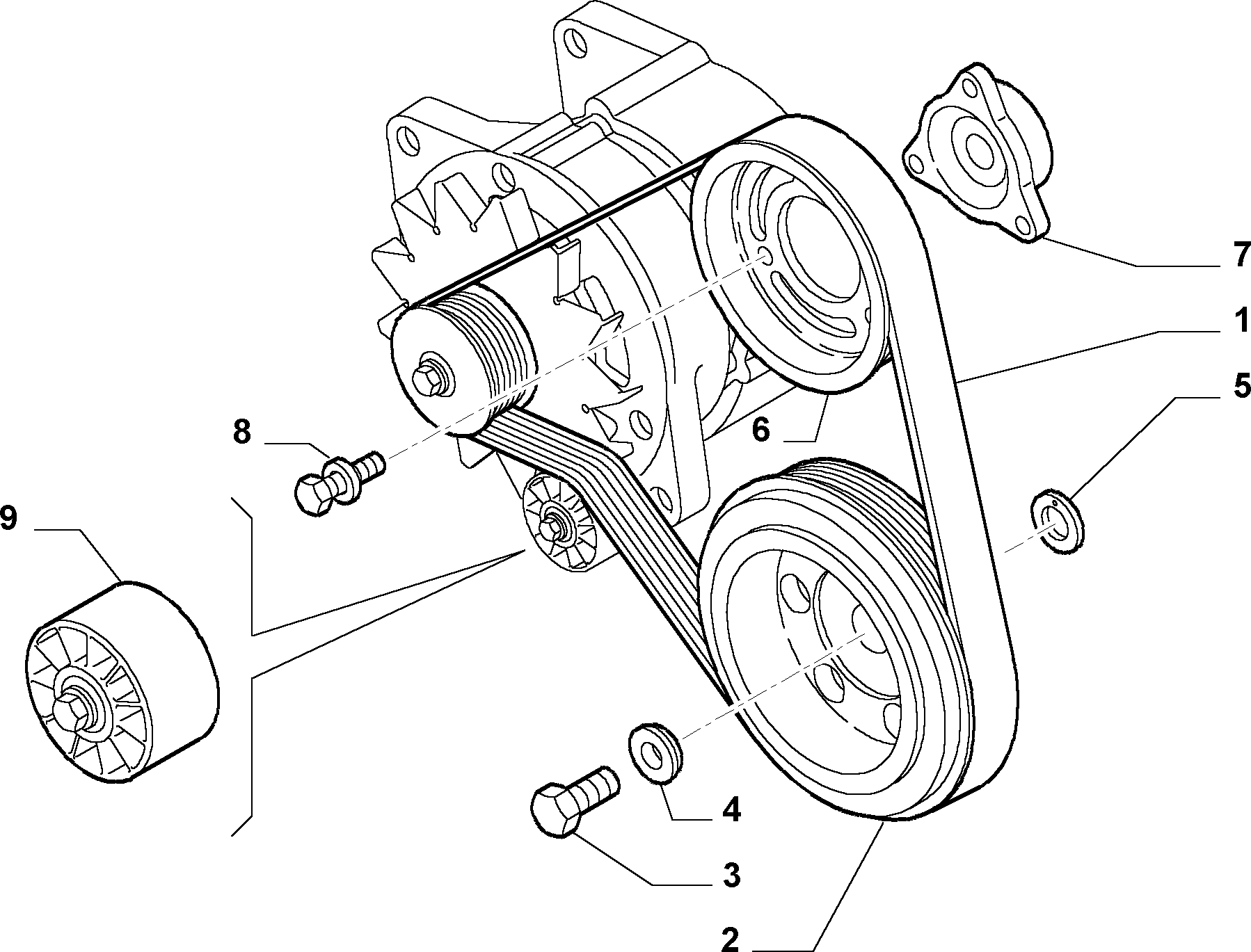 New Holland 504106751 - BEARING ps1.lv