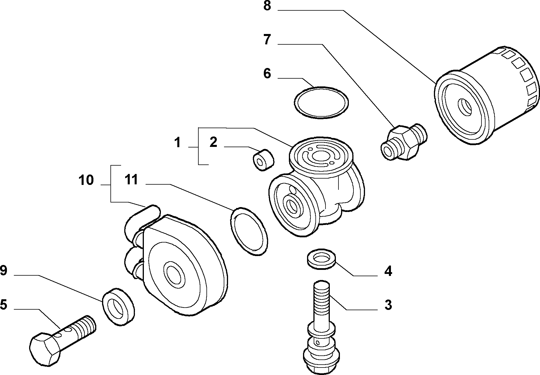 FIAT 504084945 - Eļļas filtrs ps1.lv