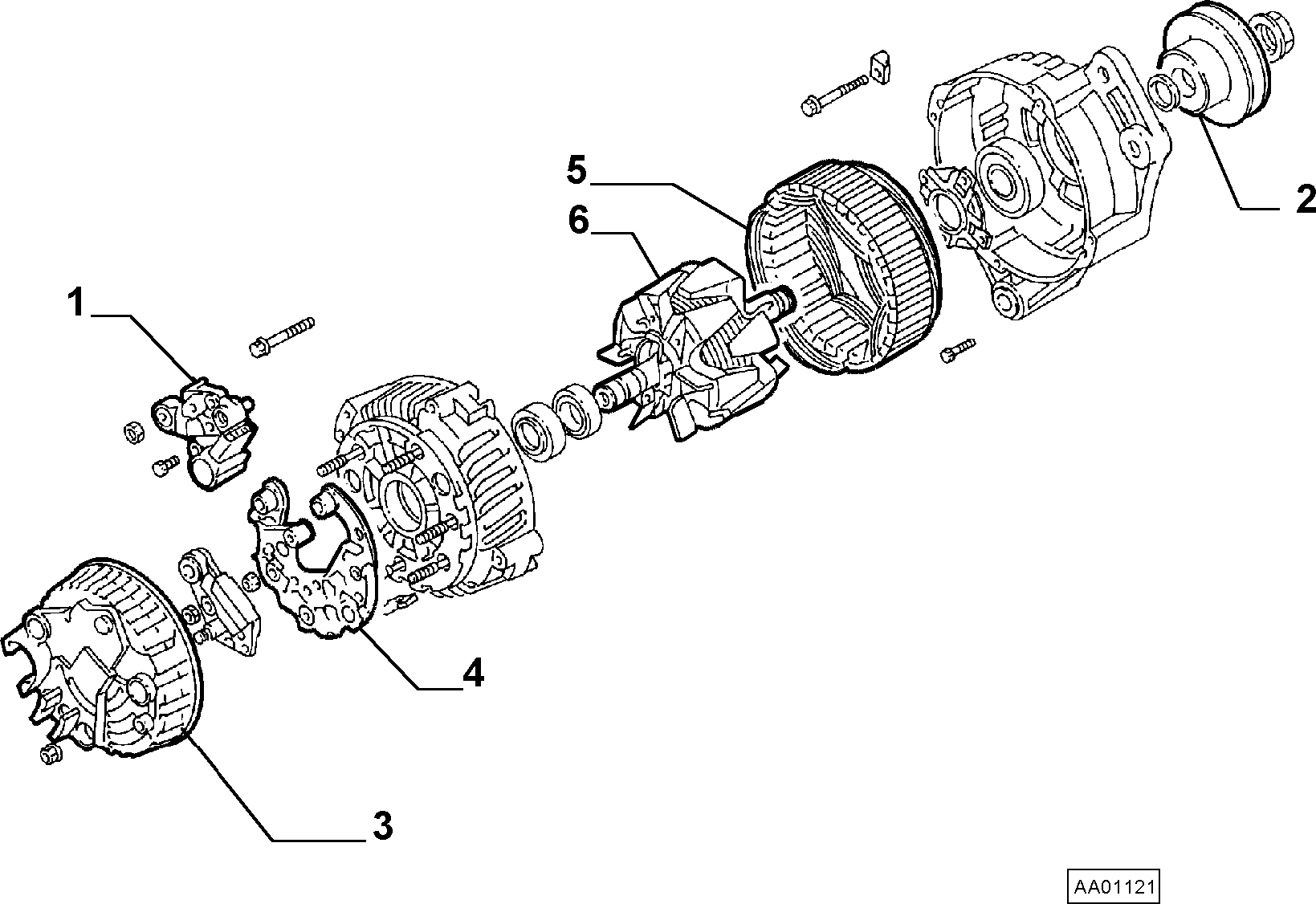 FIAT 77363473 - Taisngriezis, Ģenerators ps1.lv