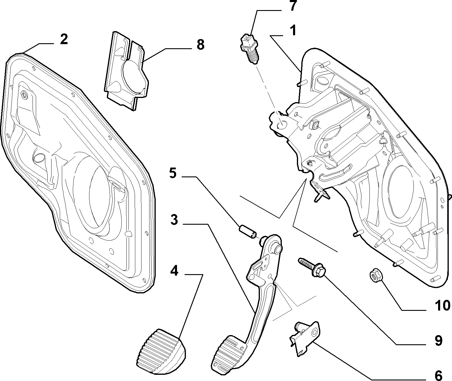 FIAT 9150103780 - Bremžu signāla slēdzis ps1.lv