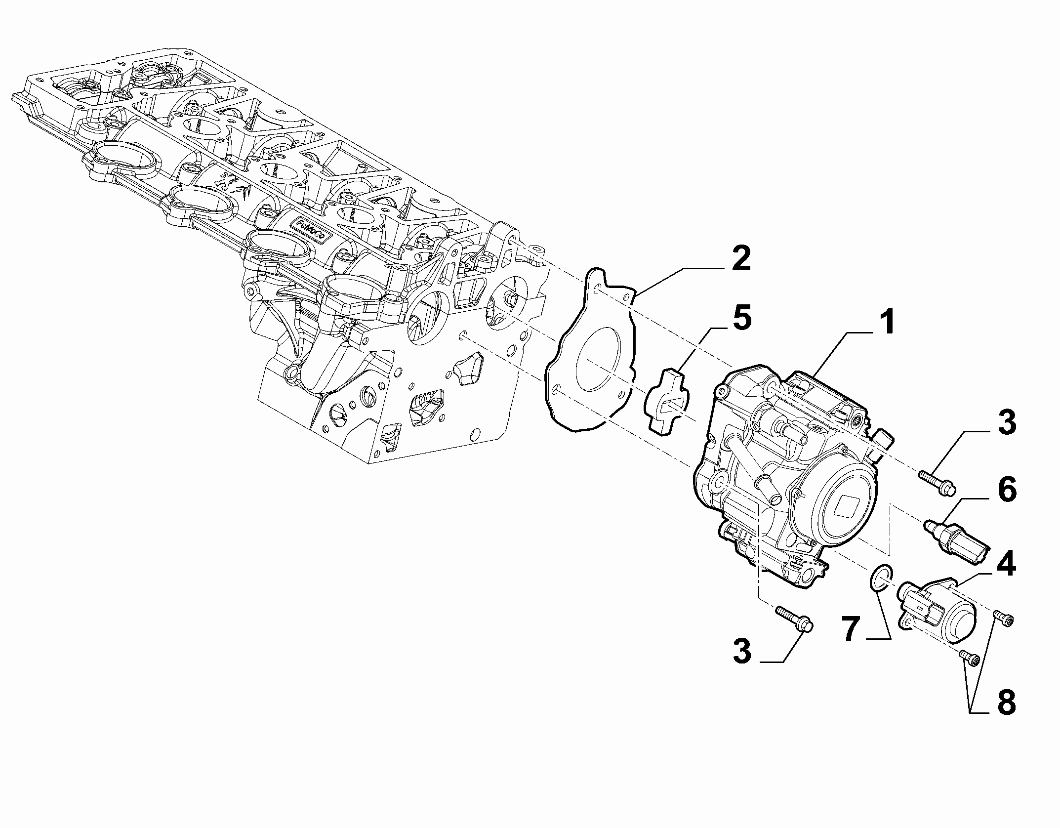 FIAT 9467641389 - Blīve, Degvielas augstspiediena sūknis ps1.lv