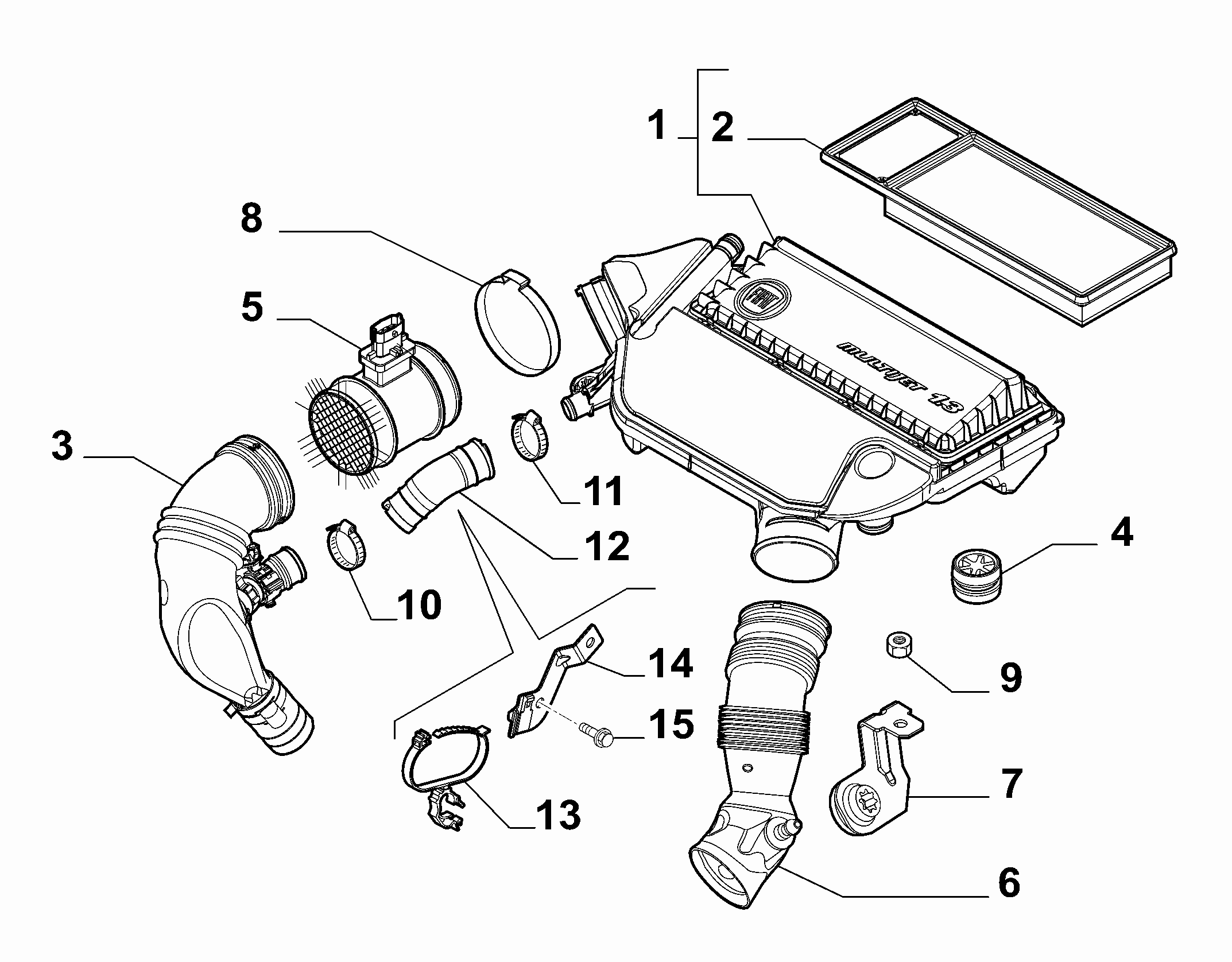 FERRARI 518 3105 0 - Gaisa masas mērītājs ps1.lv