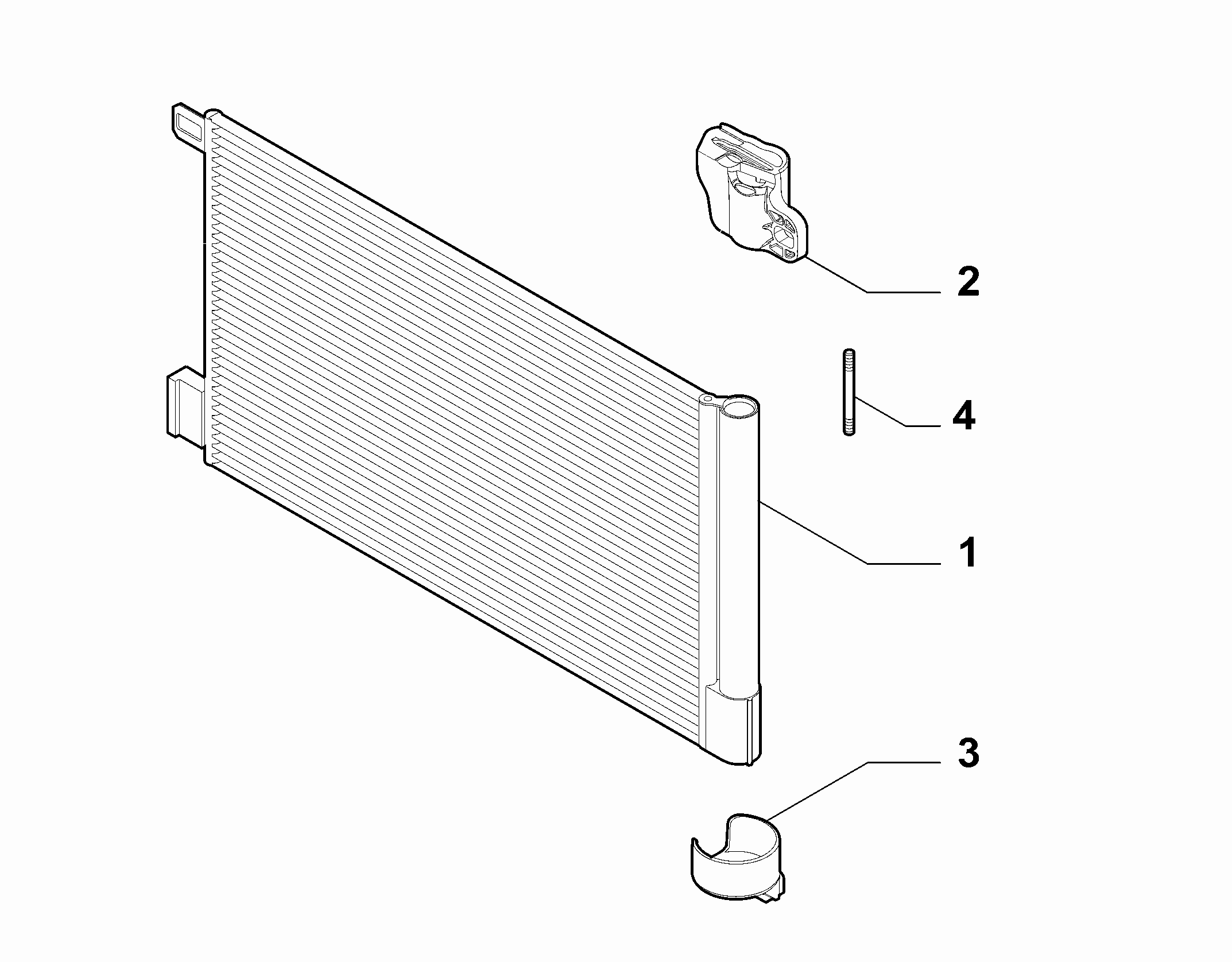 Vauxhall 50526514 - Kondensators, Gaisa kond. sistēma ps1.lv