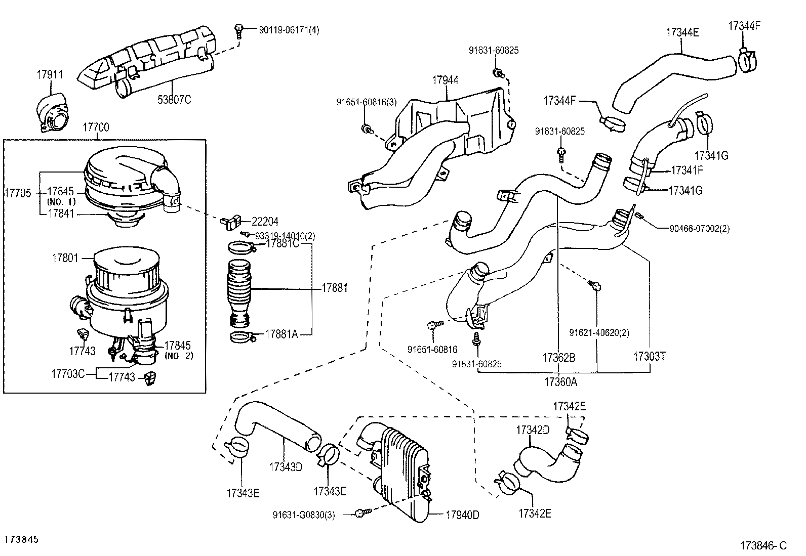 WIESMANN 17801-17010 - Gaisa filtrs ps1.lv