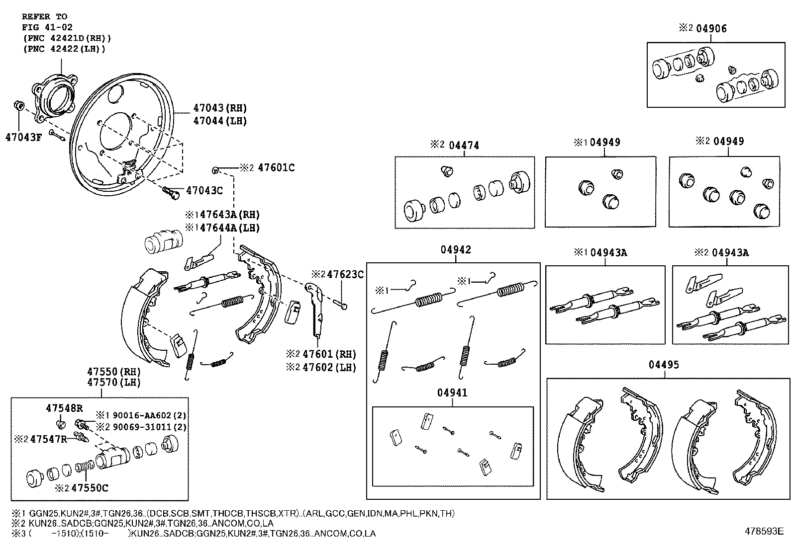 TOYOTA 4755009080 - Riteņa bremžu cilindrs ps1.lv