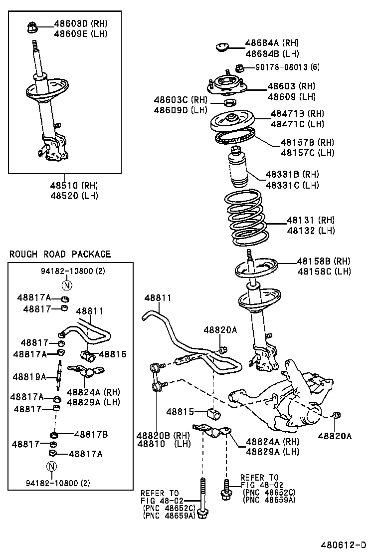 TOYOTA 48520-19395 - Amortizators ps1.lv