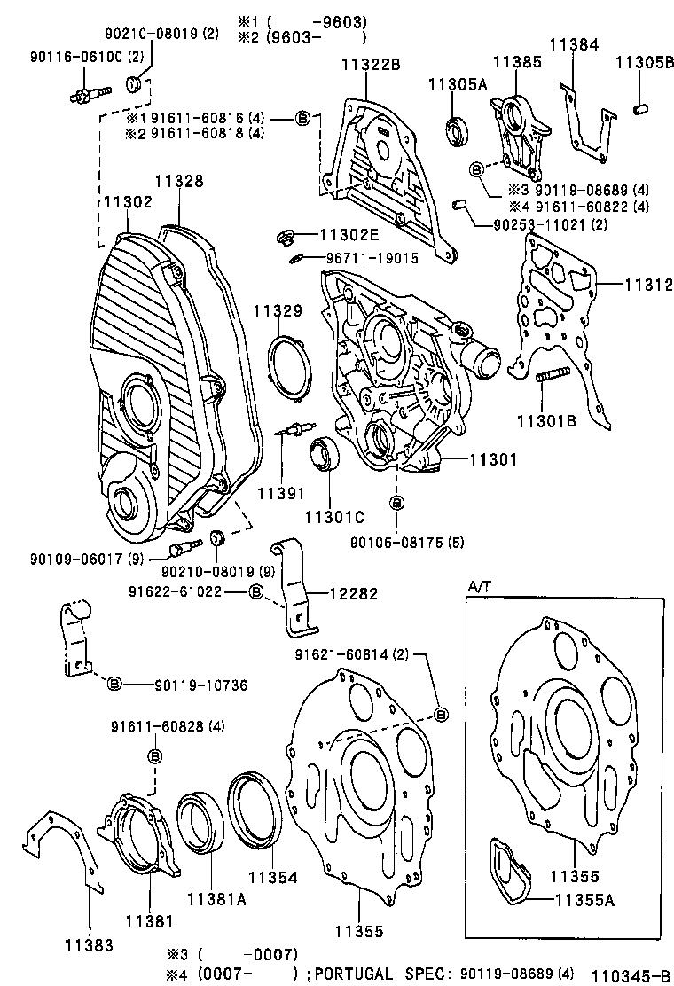 LEXUS 90311-85008 - Vārpstas blīvgredzens, Palīgpievads ps1.lv