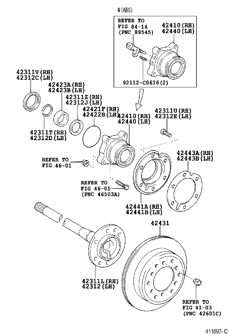 Berliet 42431-60201 - DISC, REAR ps1.lv