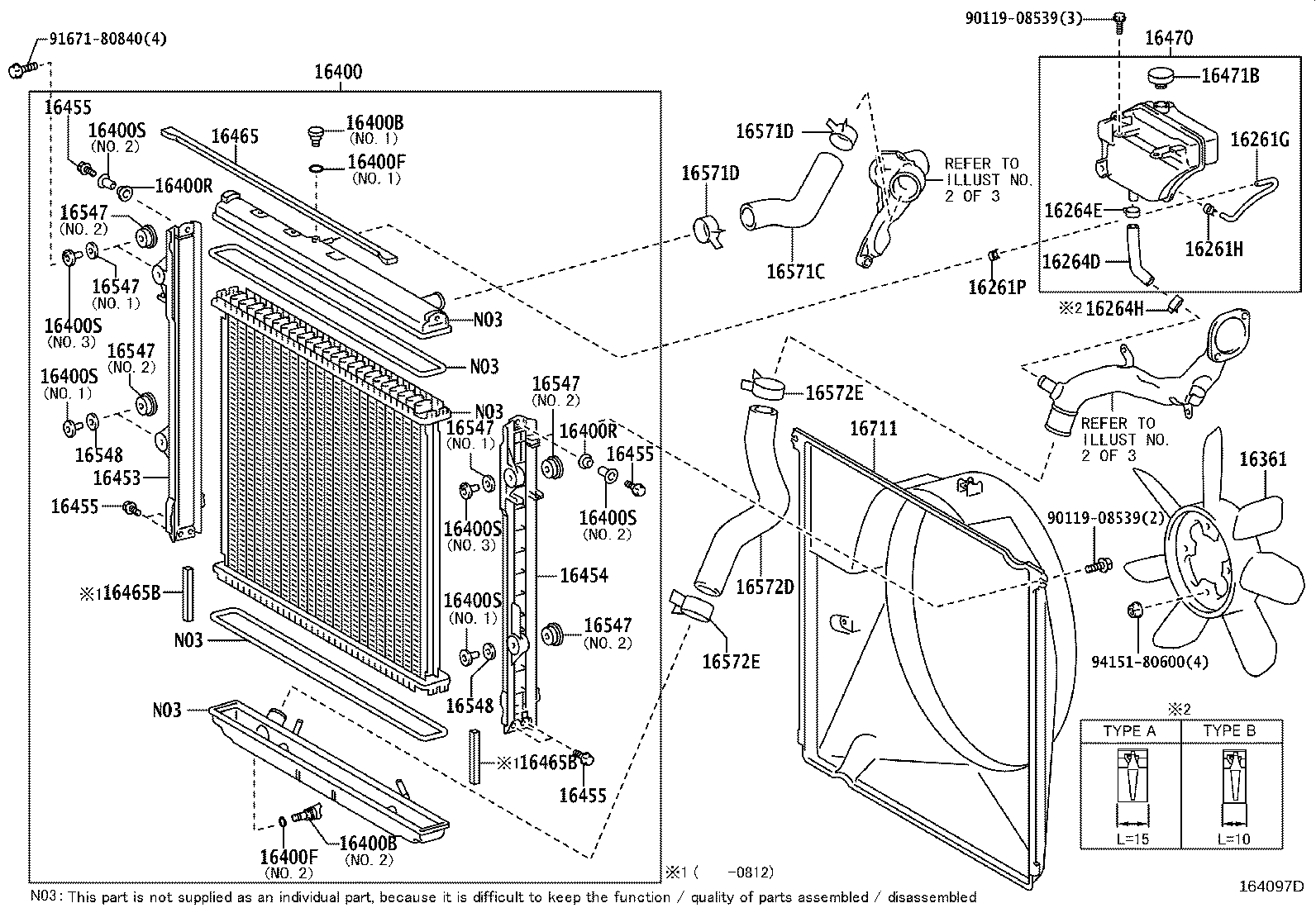 TOYOTA 16400-51040 - Radiators, Motora dzesēšanas sistēma ps1.lv