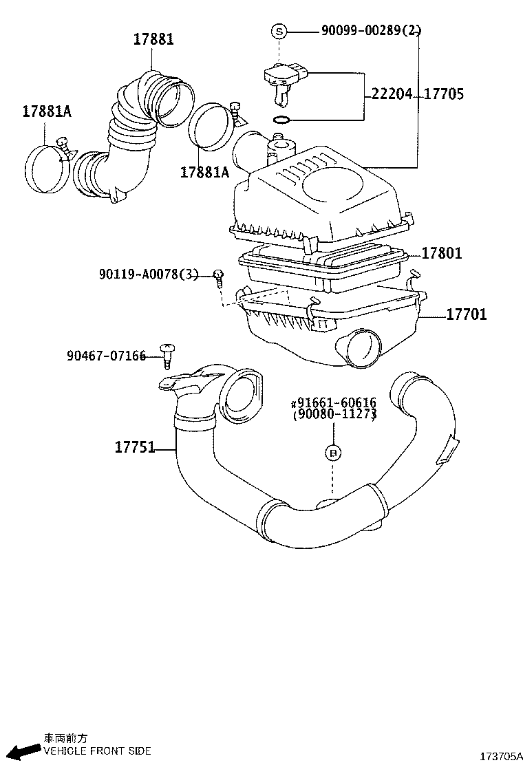 Opel 222040D030 - Gaisa masas mērītājs ps1.lv