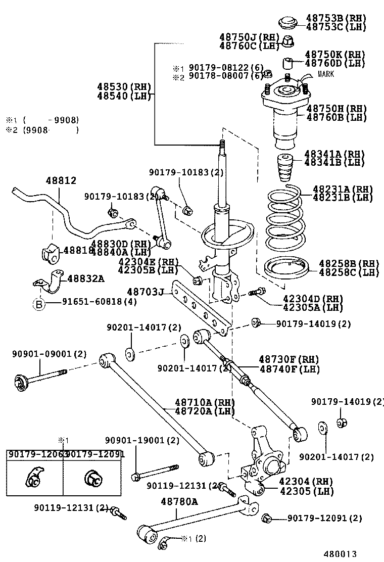 TOYOTA 48760-33020 - Amortizatora statnes balsts ps1.lv