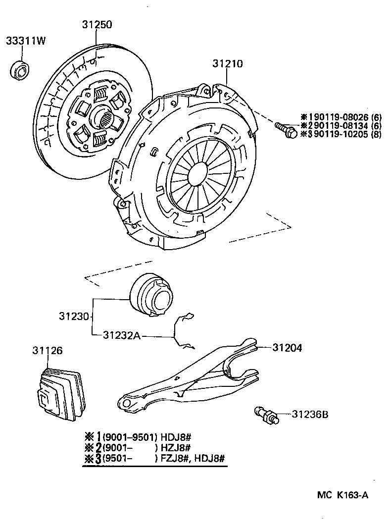 TOYOTA 31210-60160 - Sajūga piespiedējdisks ps1.lv