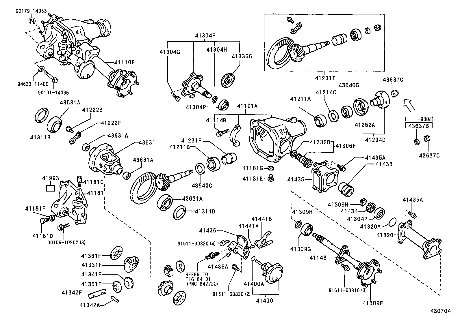 TOYOTA 9031135018 - Vārpstas blīvgredzens, Diferenciālis ps1.lv