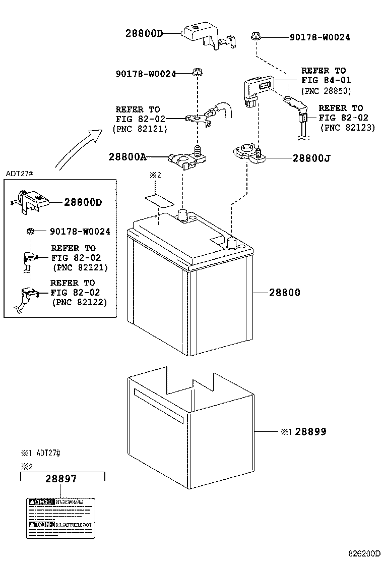 Seat 288000D350 - Startera akumulatoru baterija ps1.lv