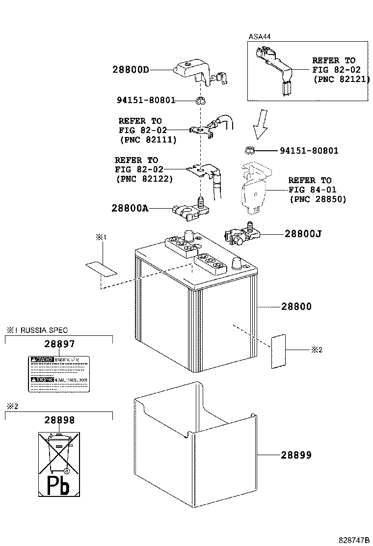 TOYOTA 28800-26150 - Startera akumulatoru baterija ps1.lv