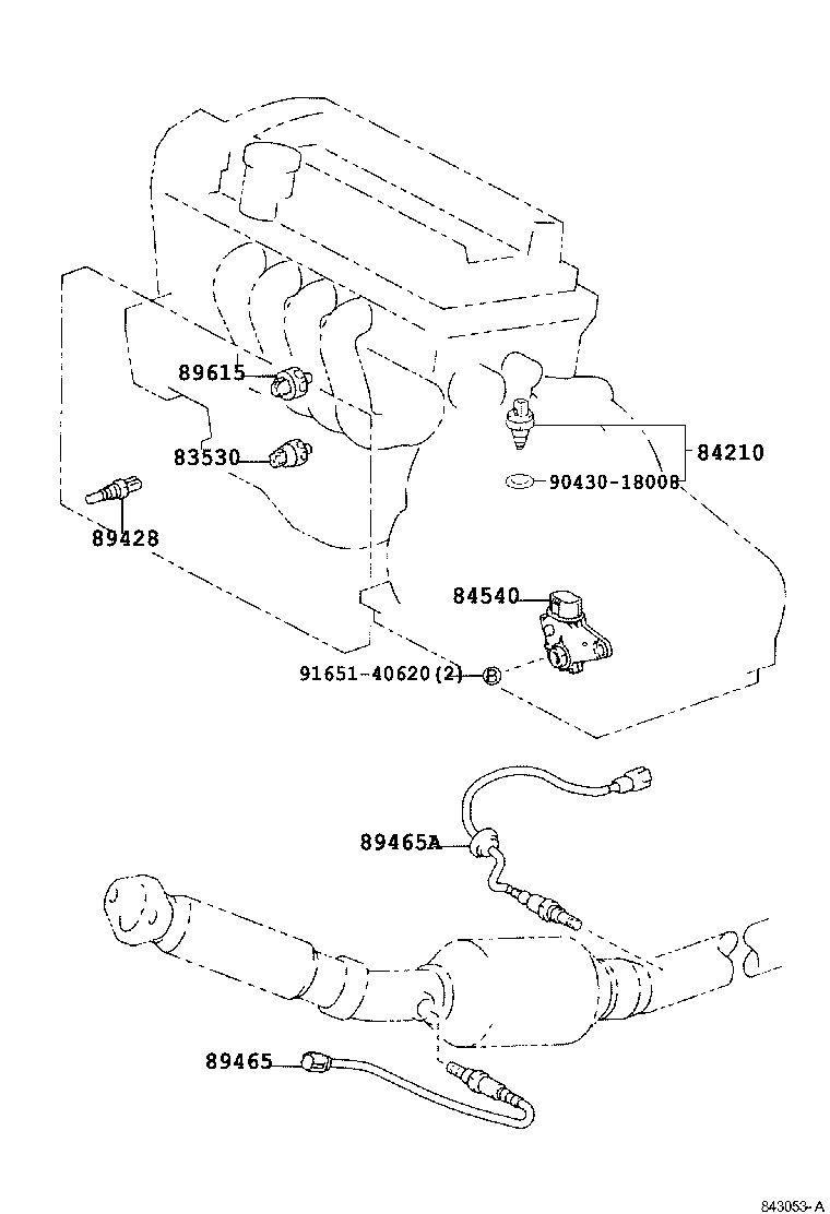 LEXUS 89465-52060 - Lambda zonde ps1.lv