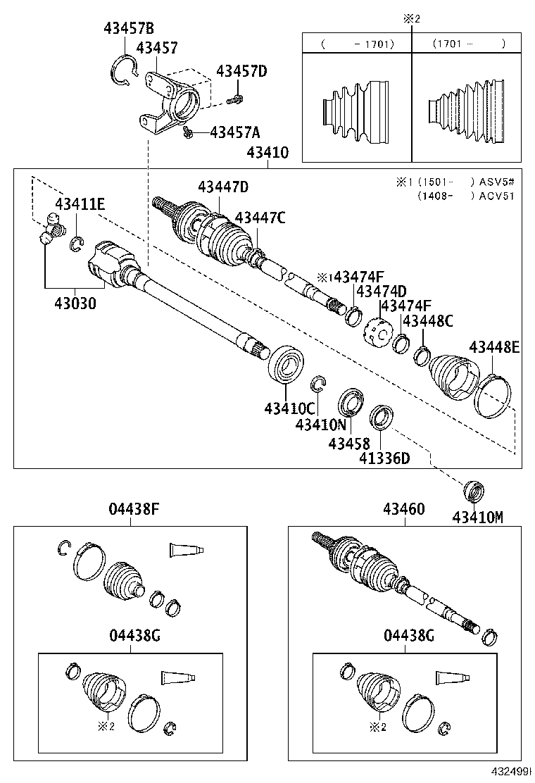 TOYOTA 04427-0R090 - Putekļusargs, Piedziņas vārpsta ps1.lv