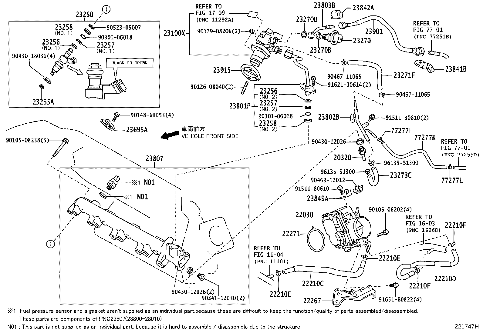 TOYOTA 9030106016 - Blīve, Ieplūdes kolektors ps1.lv