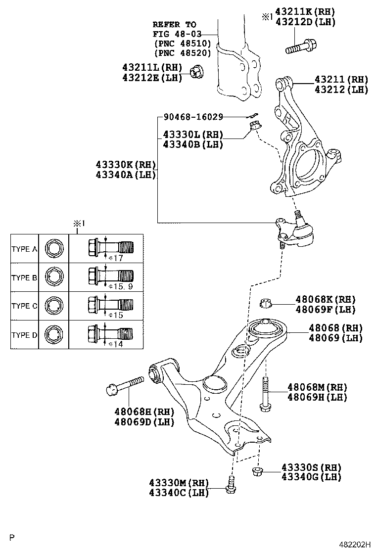 Opel 4806842050 - Neatkarīgās balstiekārtas svira, Riteņa piekare ps1.lv