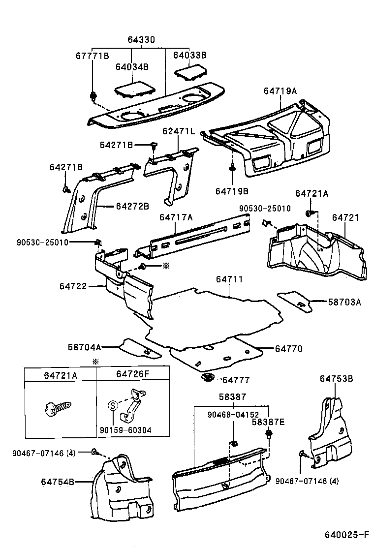 TOYOTA 90467-06175 - Moldings / aizsarguzlika ps1.lv