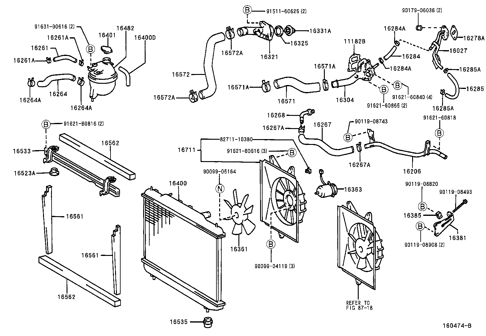 WIESMANN 16401-5B440 - Vāciņš, Radiators ps1.lv