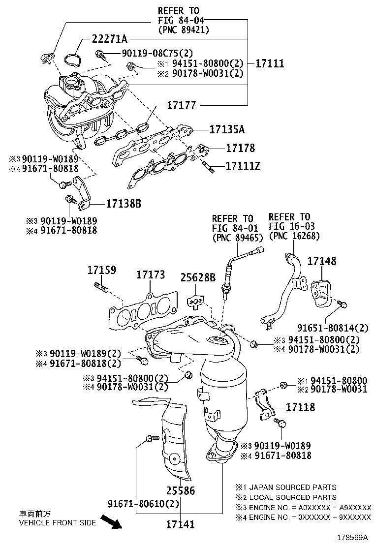 TOYOTA 171400Q070 - Katalizators ps1.lv