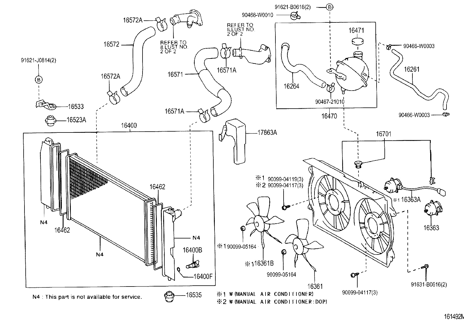 TOYOTA 167110G010 - Ventilators, Motora dzesēšanas sistēma ps1.lv