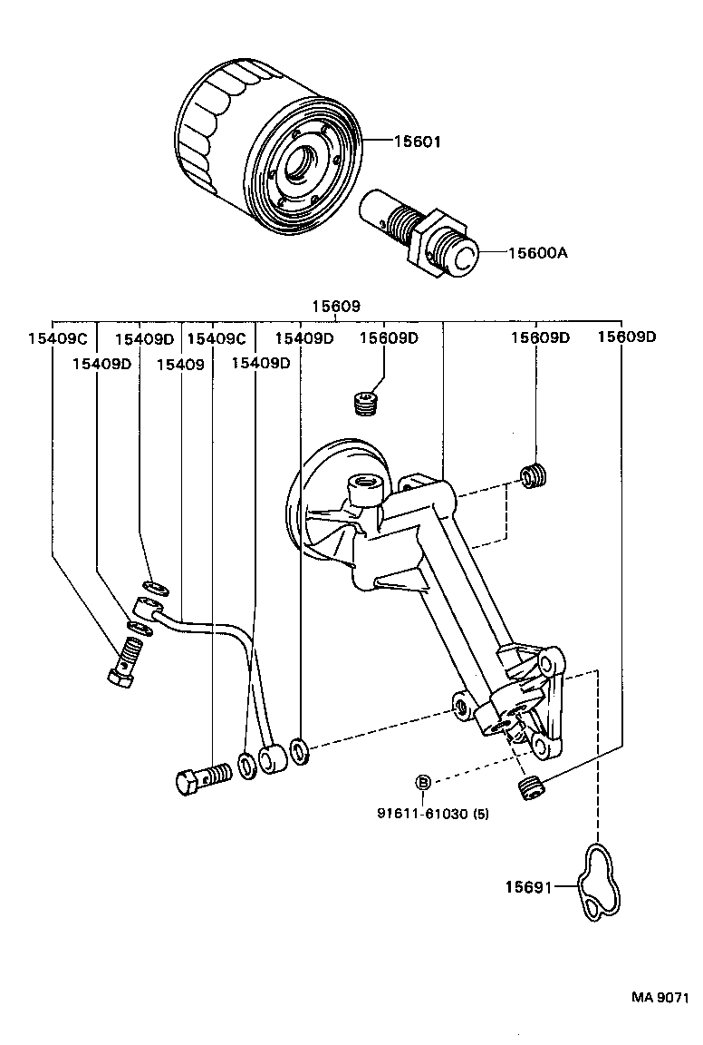 Eagle 9091503003 - Eļļas filtrs ps1.lv