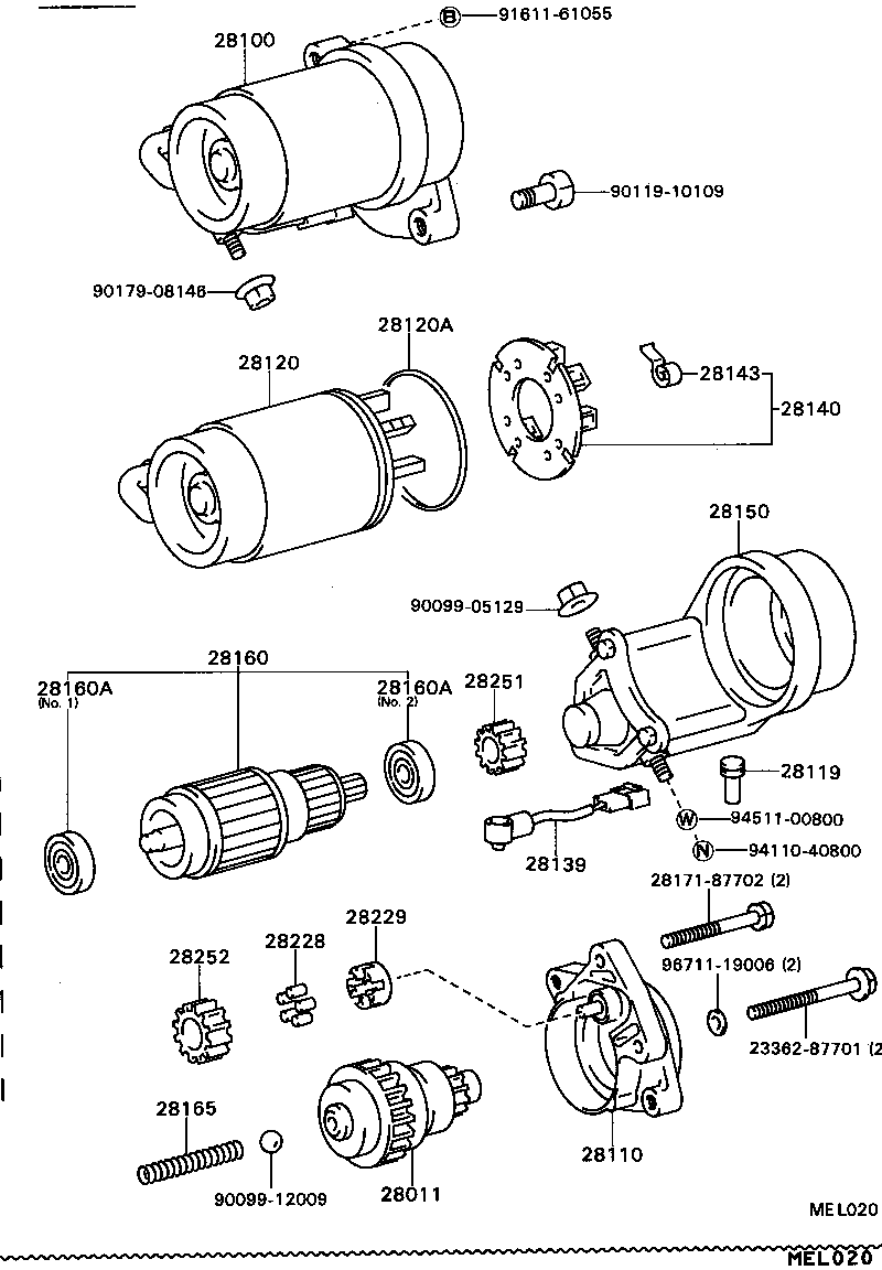 TOYOTA 28228-26040 - ROLLER, STARTER IDLE GEAR CLUTCH ps1.lv