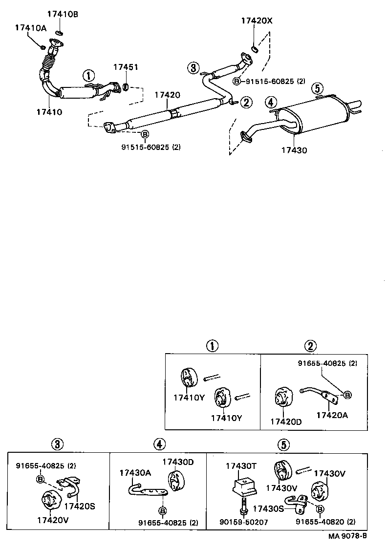 Daihatsu 9091706047 - Blīvgredzens, Izplūdes caurule ps1.lv