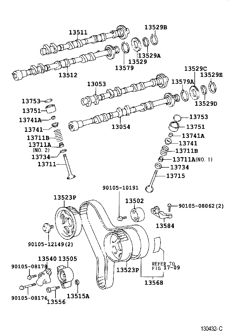 Opel 13540-20030 - Zobsiksnas komplekts ps1.lv