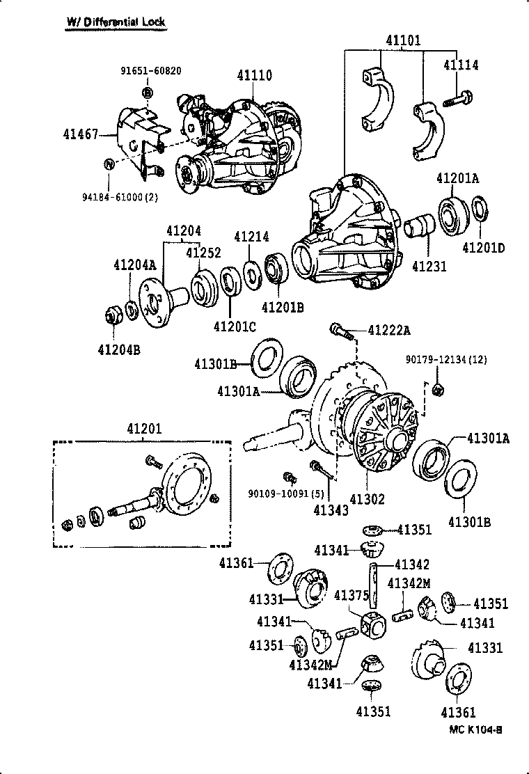 TOYOTA 94184-61000 - Stiepnis / Atsaite, Stabilizators ps1.lv