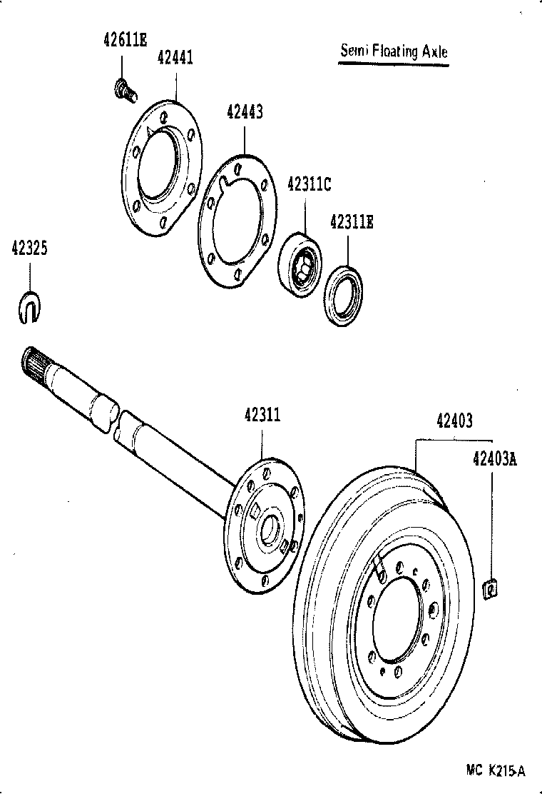 TOYOTA 9036547013 - Riteņa rumbas gultņa komplekts ps1.lv