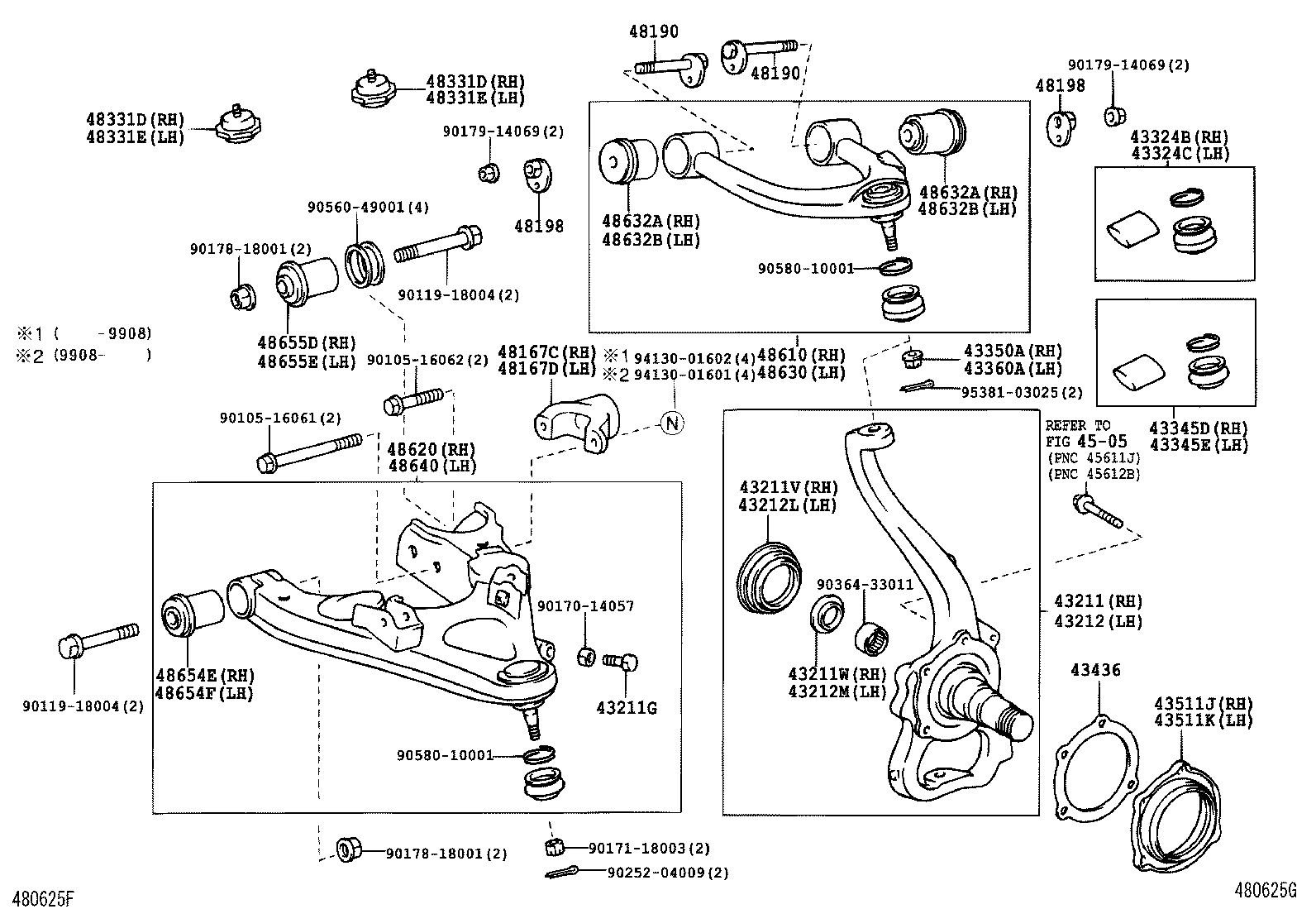 LEXUS 48630-60010 - Neatkarīgās balstiekārtas svira, Riteņa piekare ps1.lv