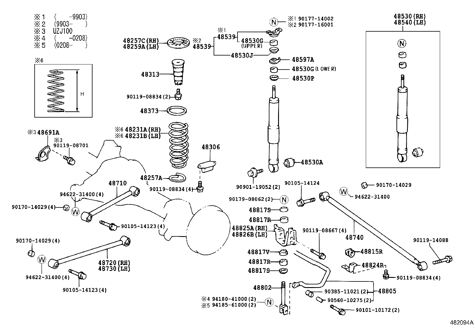 TOYOTA 48817-30010 - Bukse, Stabilizators ps1.lv