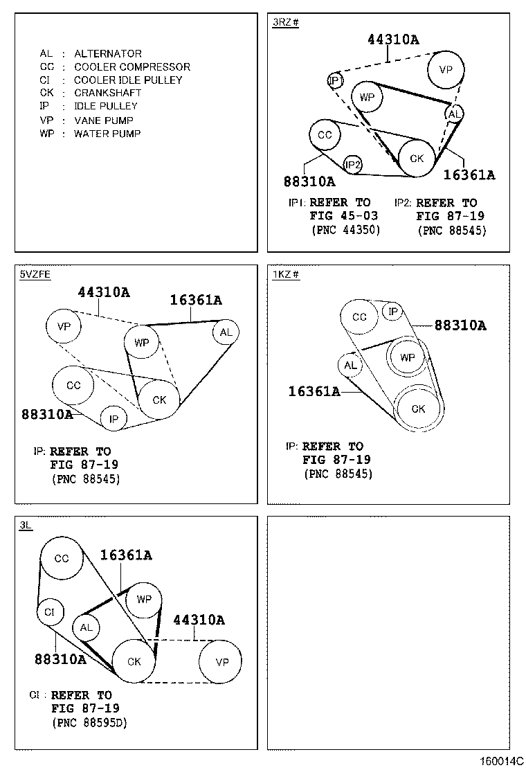 LEXUS 99364-81070 - Ķīļrievu siksna ps1.lv