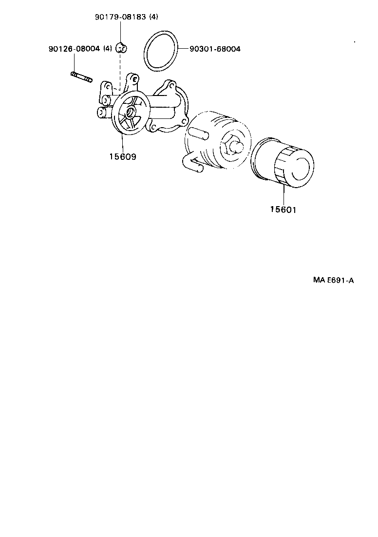 LEXUS 9091520001 - Eļļas filtrs ps1.lv