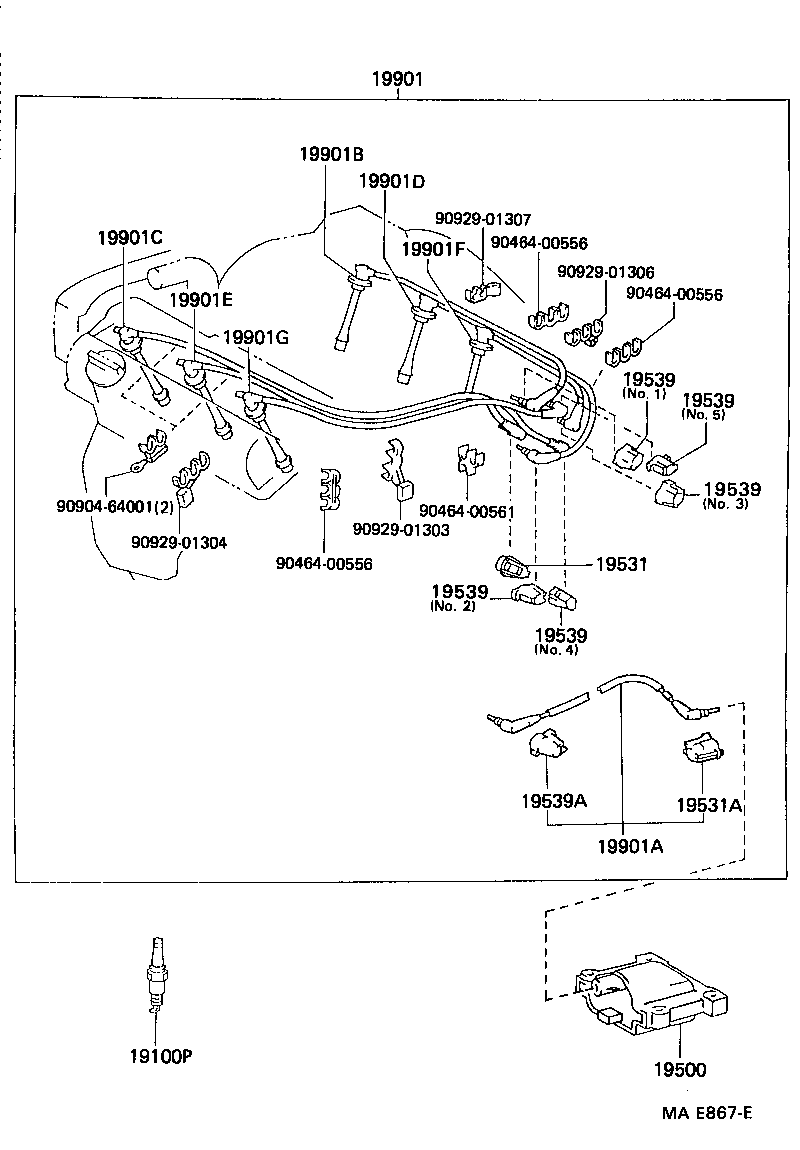 Yamaha 909-19011-27 - Aizdedzes svece ps1.lv