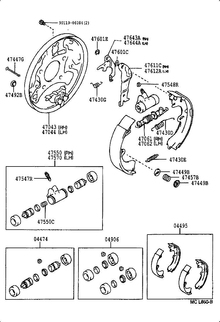 TOYOTA 47550-33010 - Riteņa bremžu cilindrs ps1.lv