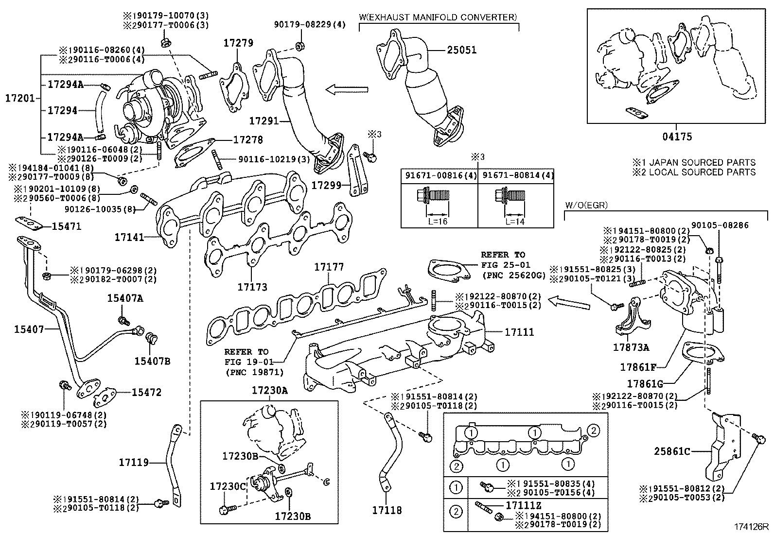 TOYOTA 17201-0L030* - Kompresors, Turbopūte ps1.lv