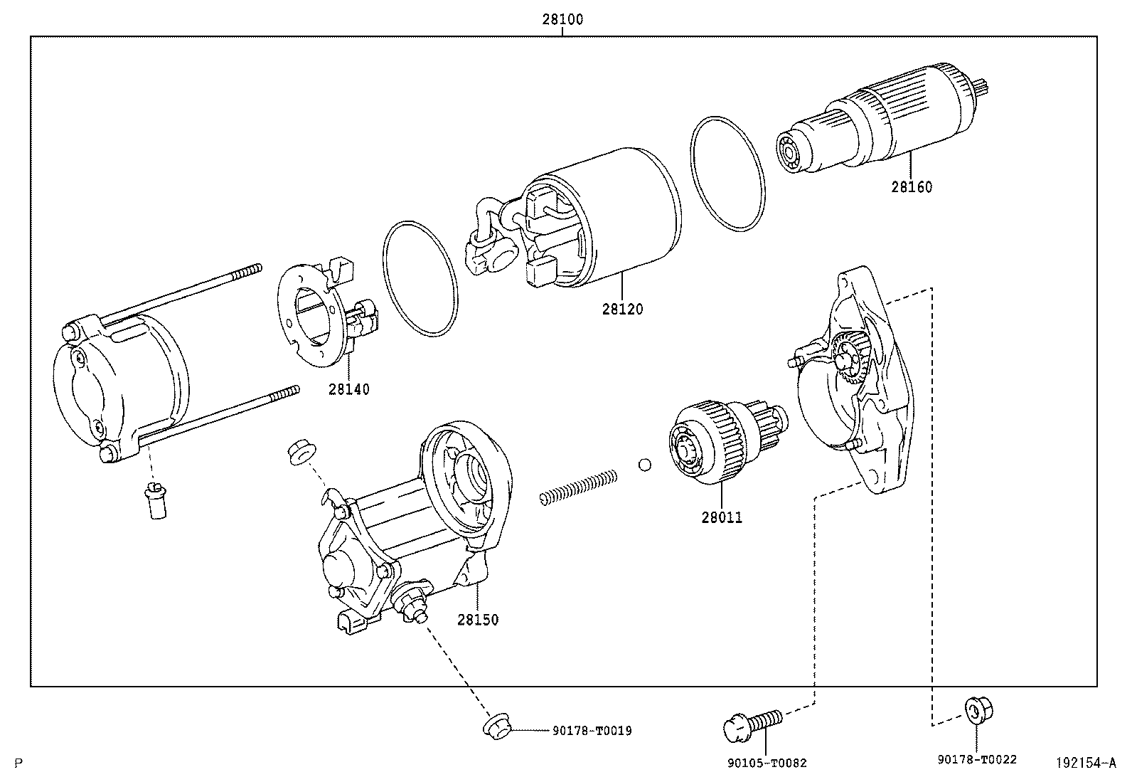 TOYOTA 28160-0L070 - Enkurs, Starteris ps1.lv