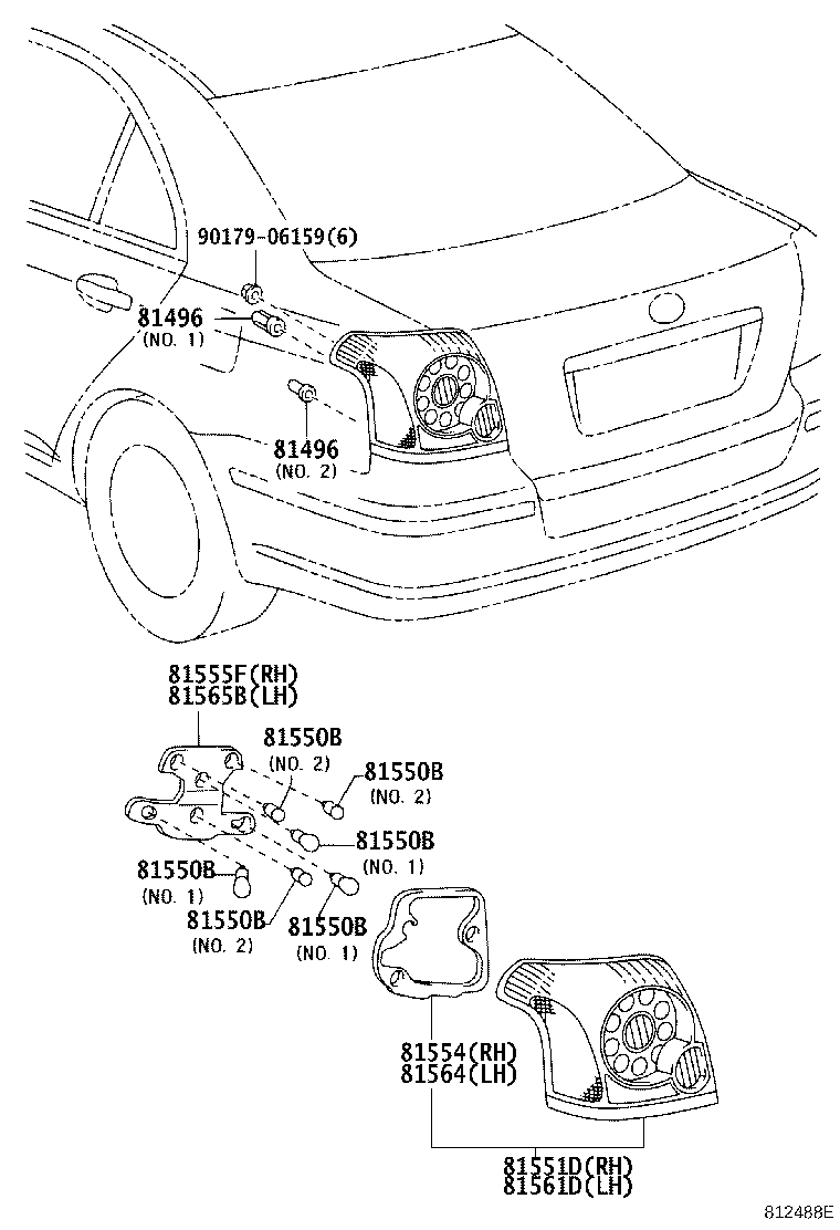 TOYOTA 90080-81035 - Kvēlspuldze, Miglas / Aizm. lukturi ps1.lv