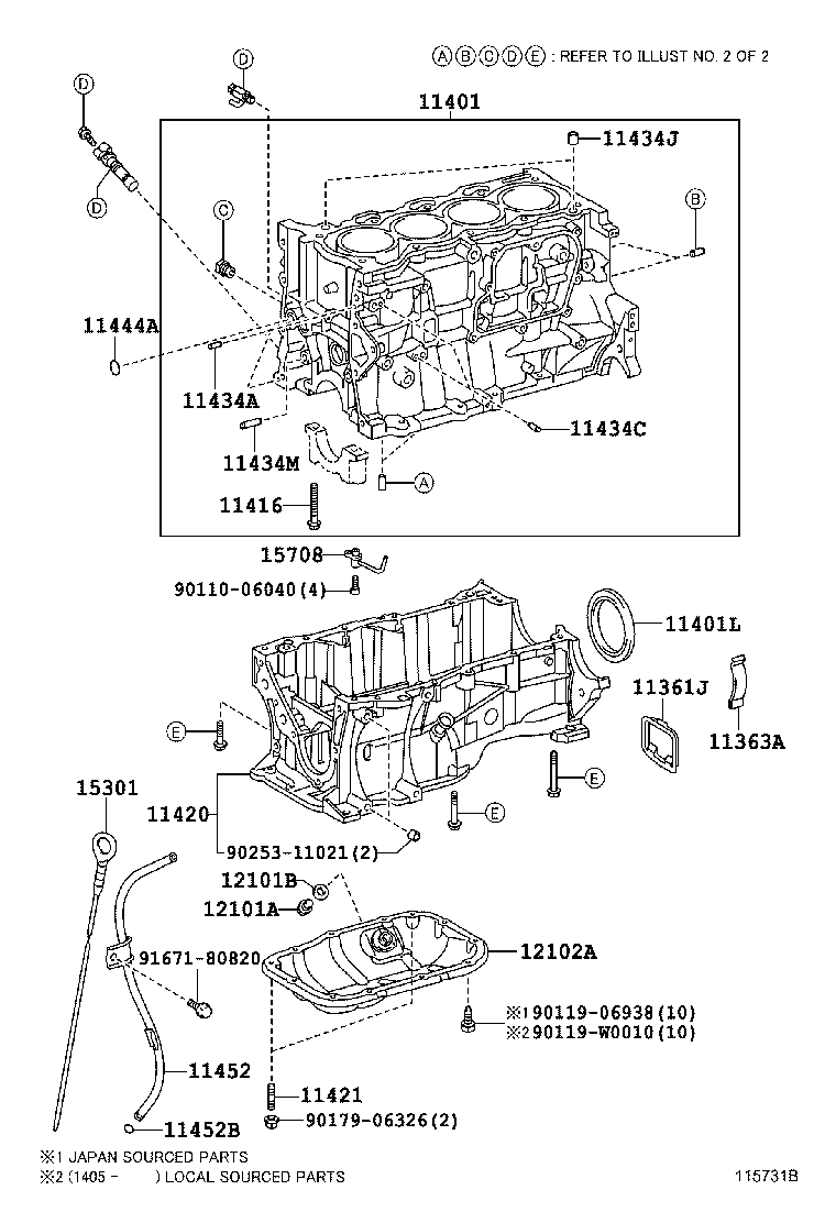 Scion 90311-76002 - Vārpstas blīvgredzens, Kloķvārpsta ps1.lv