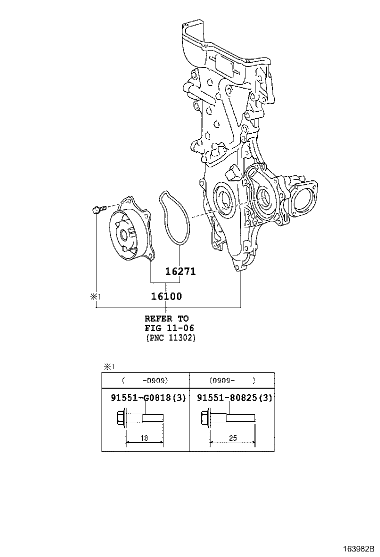 TOYOTA 1610009501 - Ūdenssūknis ps1.lv