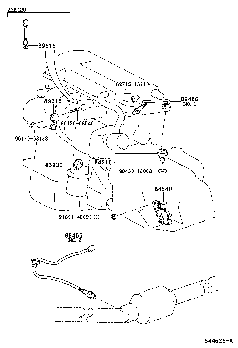 LEXUS 89465-02060 - Lambda zonde ps1.lv