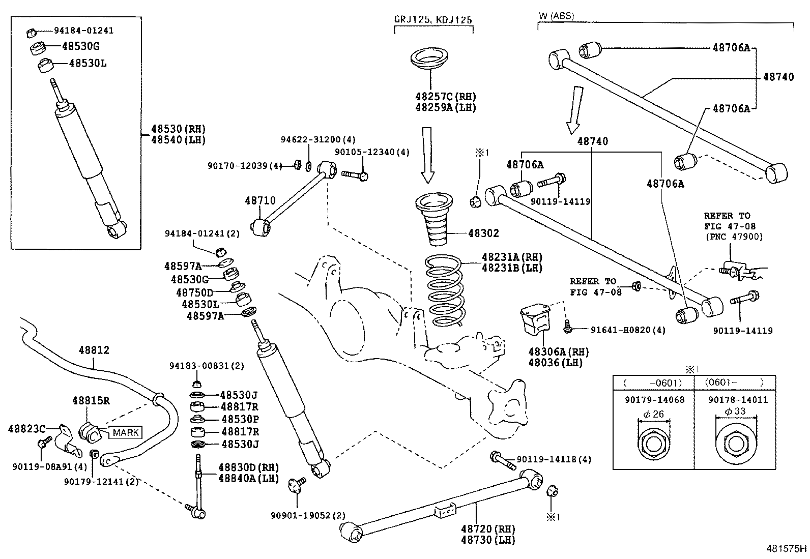 TOYOTA 48812-60190 - Stabilizatora komplekts ps1.lv